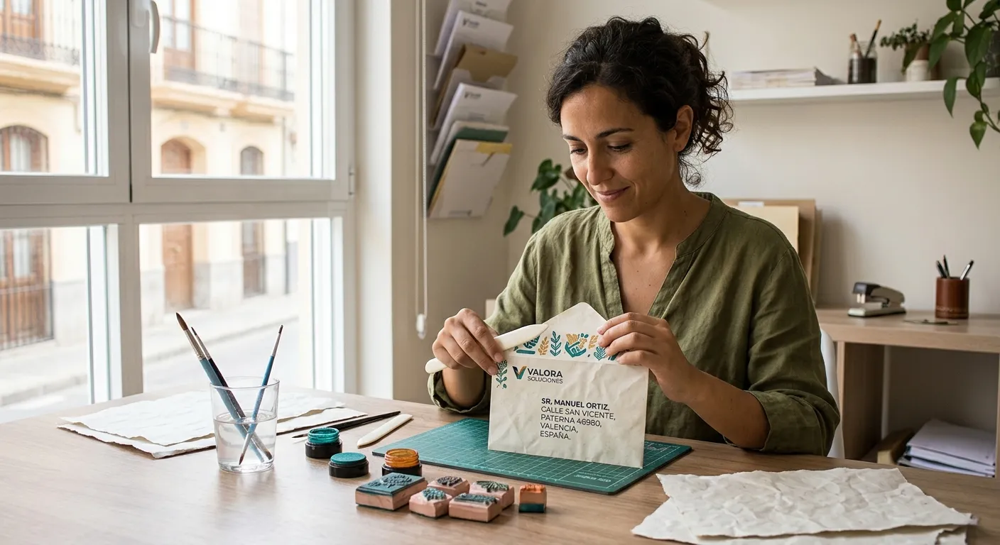 errores al diseñar sobres personalizados