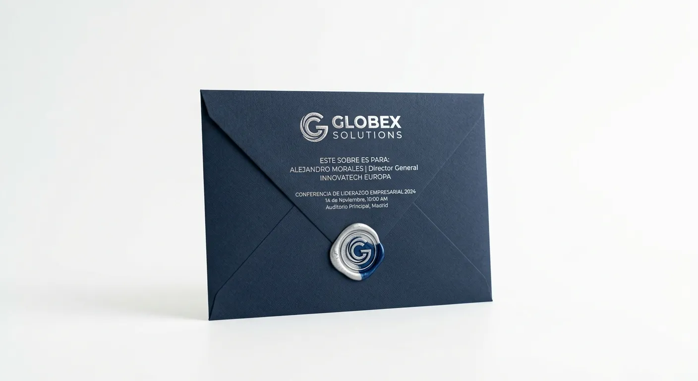 sobres personalizados para eventos